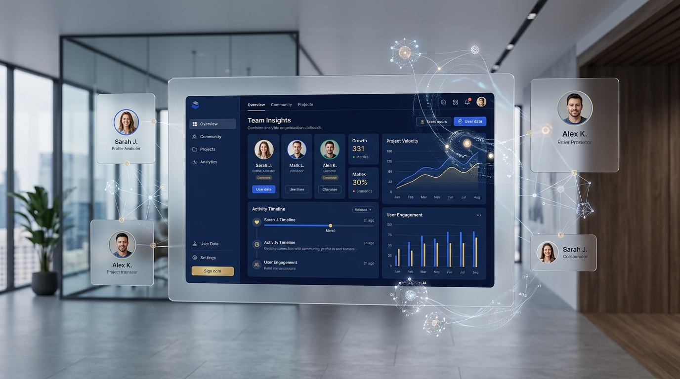 Enterprise Community Network Render